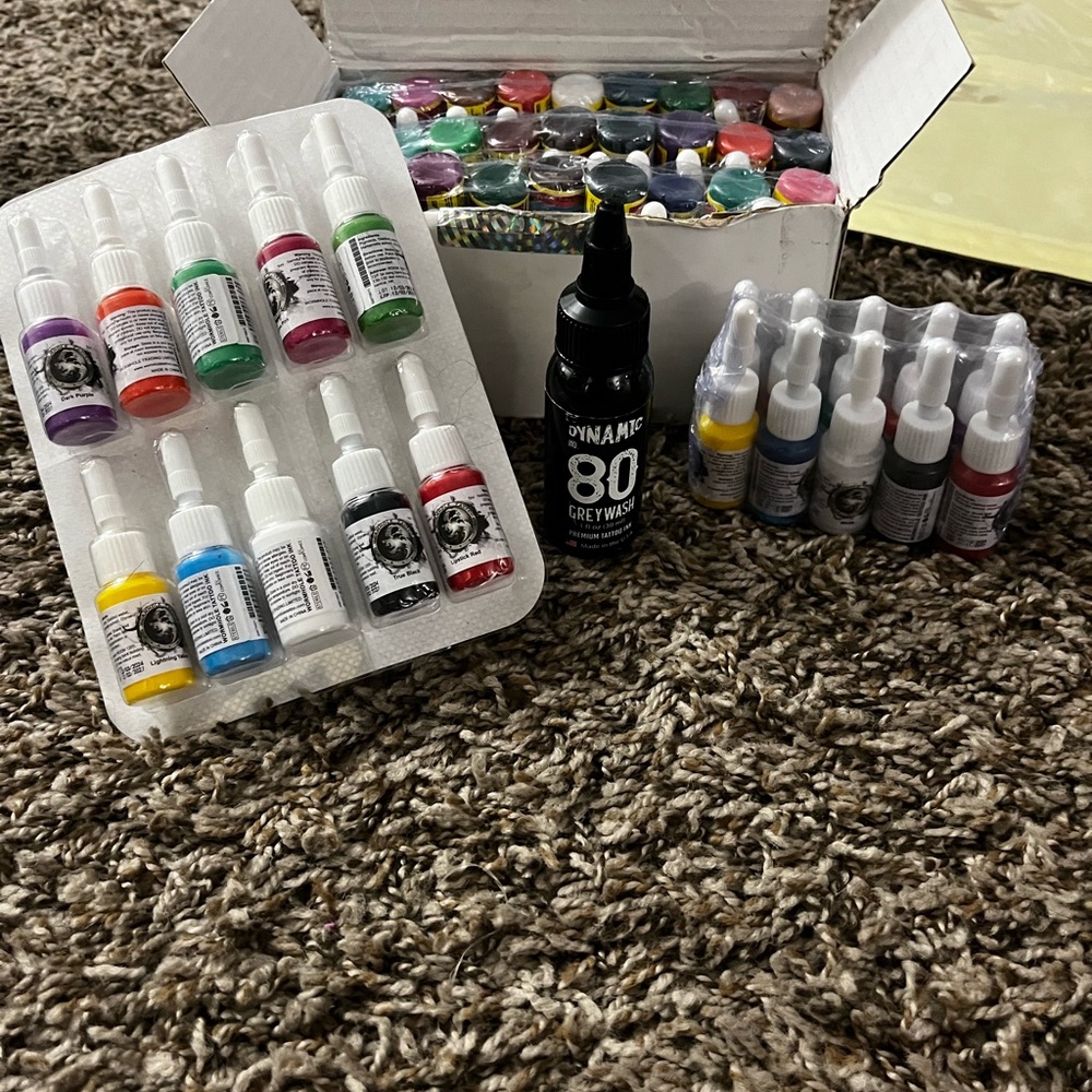 Tattoo Kit with Ink Set and Guide - Picture 6 of 10